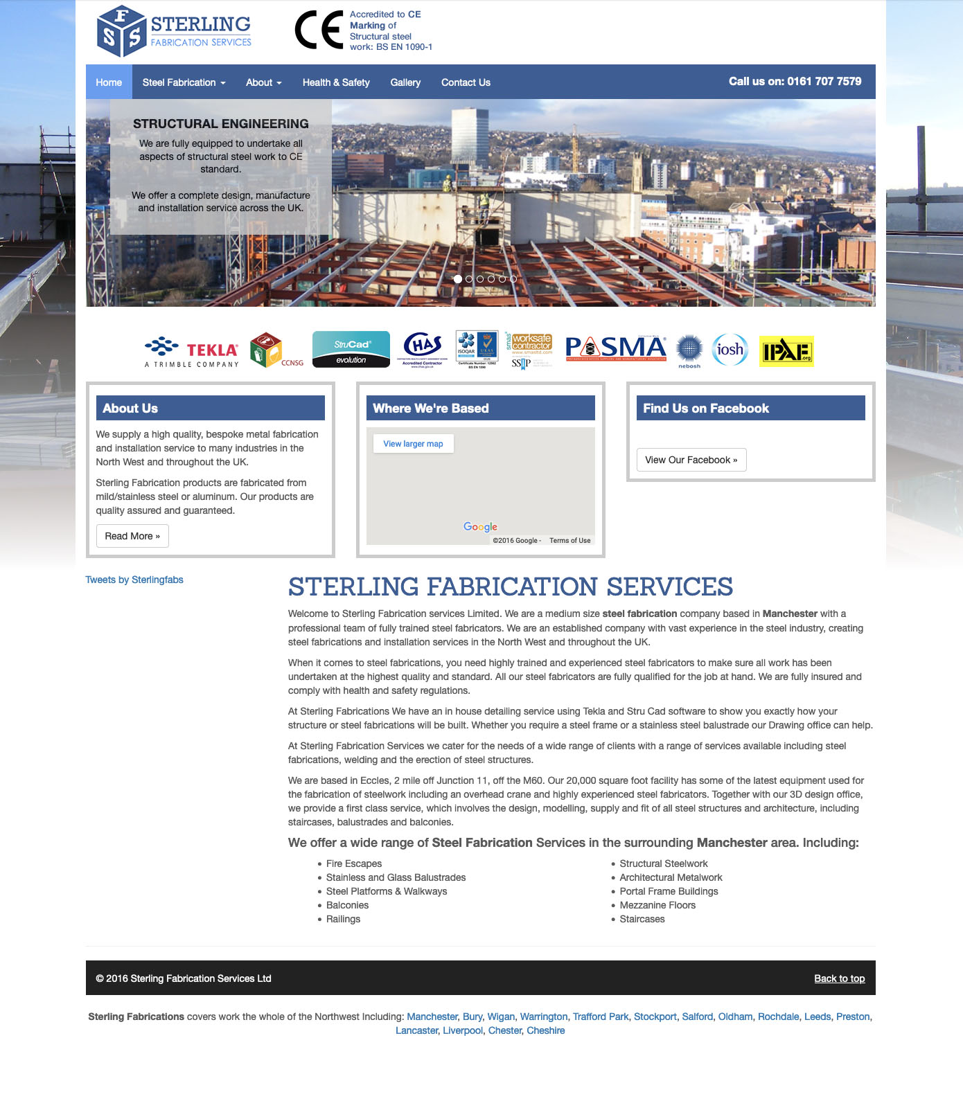 Sterling Fabrications : Fielding St, Eccles, Manchester M30 0GJ